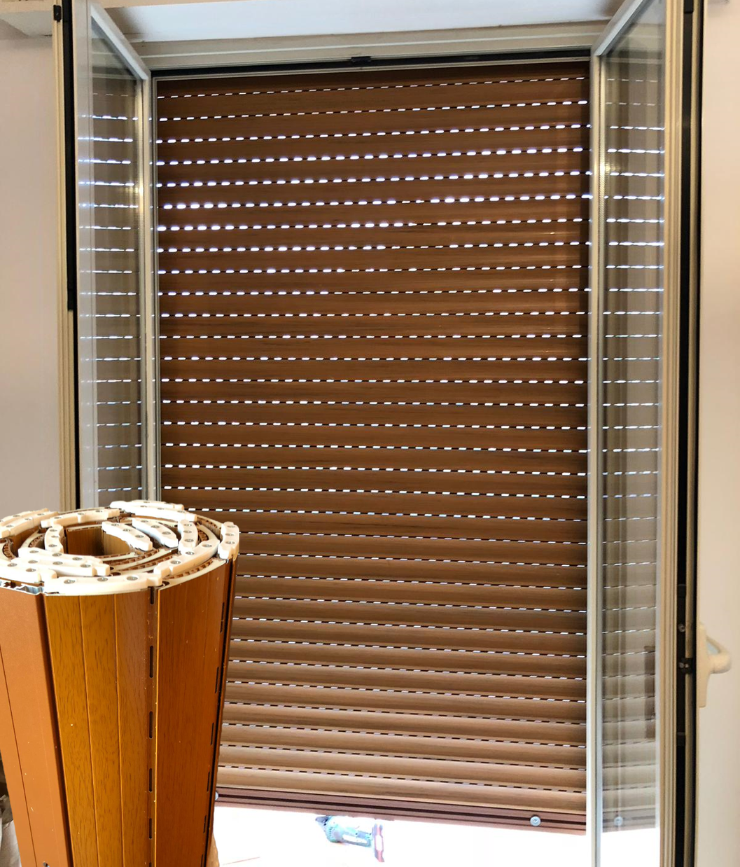 Serranda avvolgibile per garage residenziale